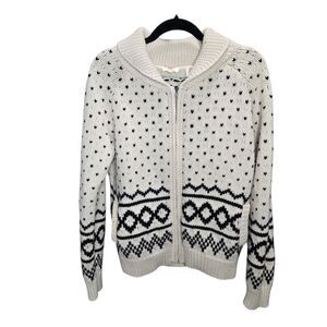 Levi's Wool Zip Up Sweater